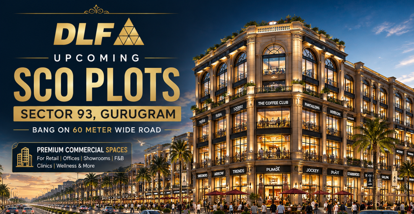 DLF SCO Plots Sector 93 Gurgaon - Upcoming Premium Commercial SCO Project