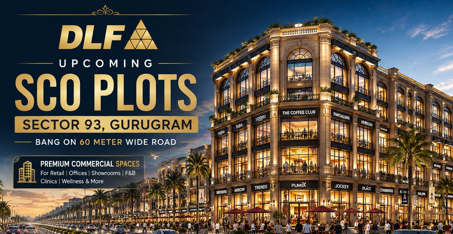 DLF SCO Plots Sector 93 Gurgaon - Upcoming Premium Commercial SCO Project