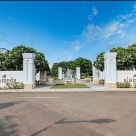 Project view of DLF Alameda Central premium commercial SCO plots in Gurgaon.
